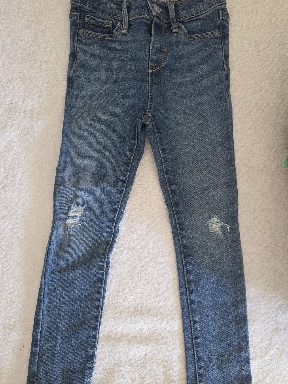Old Navy Blue Distressed Kids Skinny Jeans